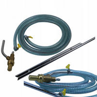 SANDSTRAHLER K5-K7 Set, 250 bar, 40 l/min, 3 m Schlauch, Bayonet Anschluss - Multicolor, Kunststoff/Metall (10/10/10cm)
