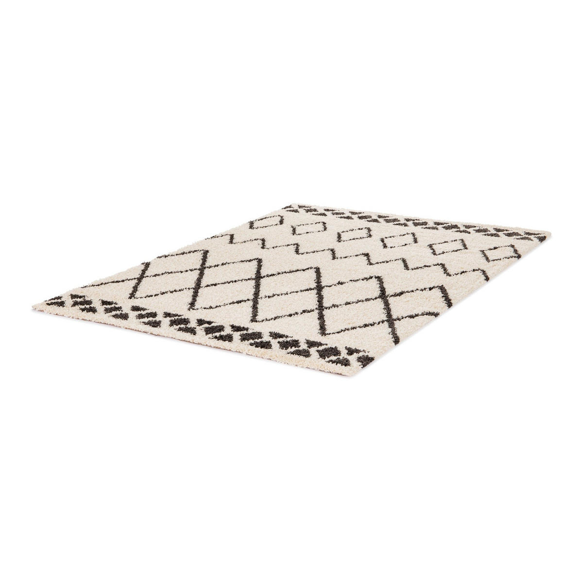 TEPPICH weich dick Ethno-Stil beige - Beige, Textil (160/230cm) - AFK Living