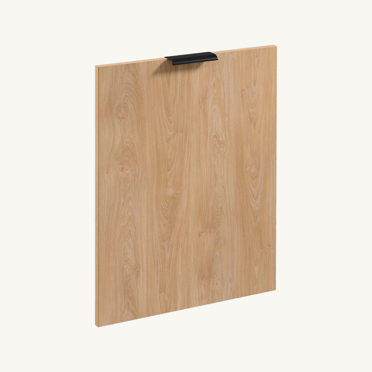 KÜCHENZEILE 240 cm Livaro – KU-S28 – Sonoma Eiche / Weiß - Schwarz/Sonoma Eiche, Holzwerkstoff/Metall (240/247/60cm) - hi-markt