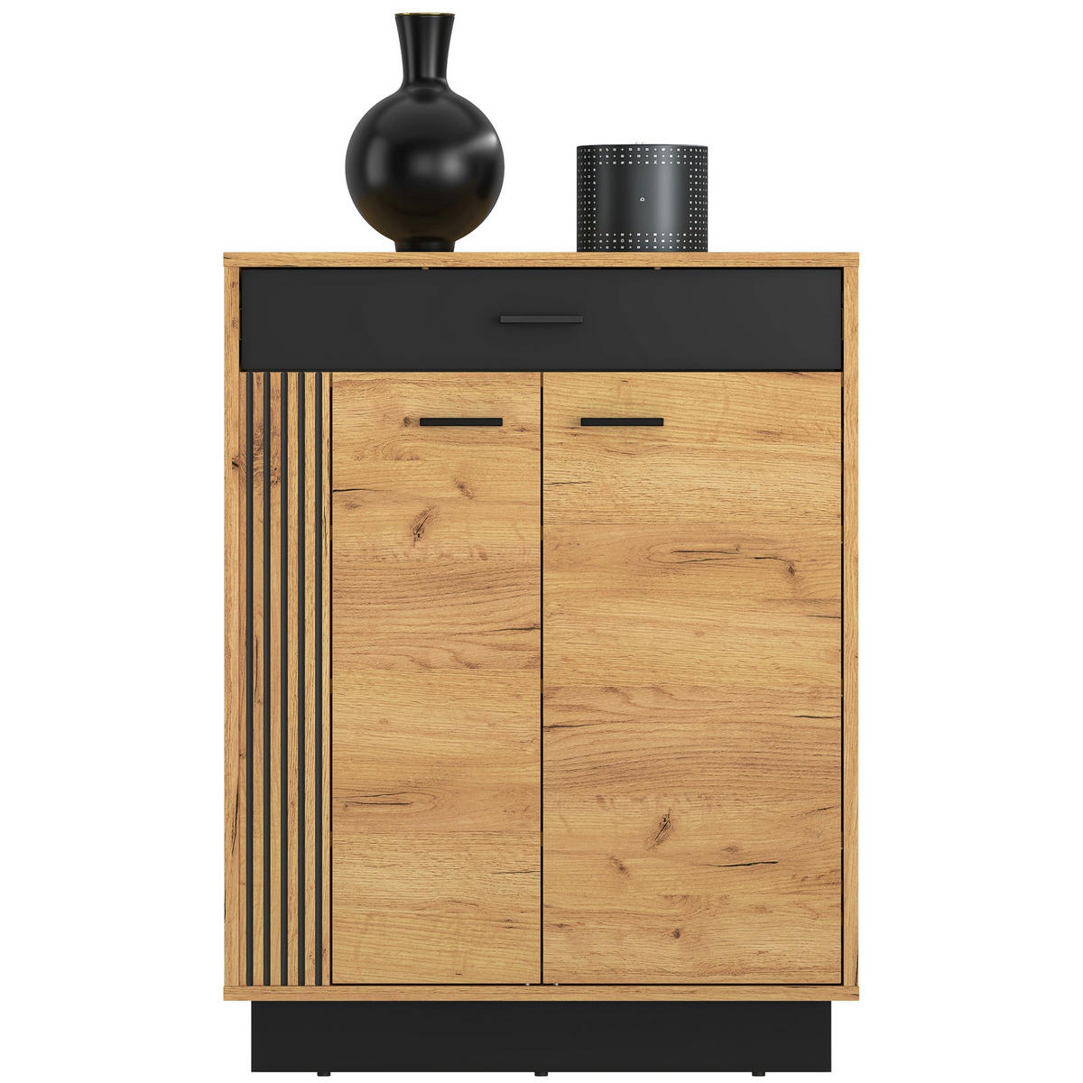SIDEBOARD Vasco Eiche 70 cm - Eichefarben, Holzwerkstoff (70/90.9/33.4cm) - Homebook
