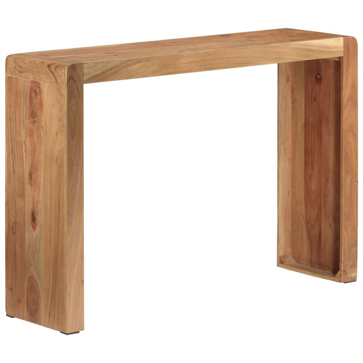 KONSOLENTISCH 110/30/76 Cm Massivholz Akazie - Braun, Holz (110/30/76cm) - vidaXL