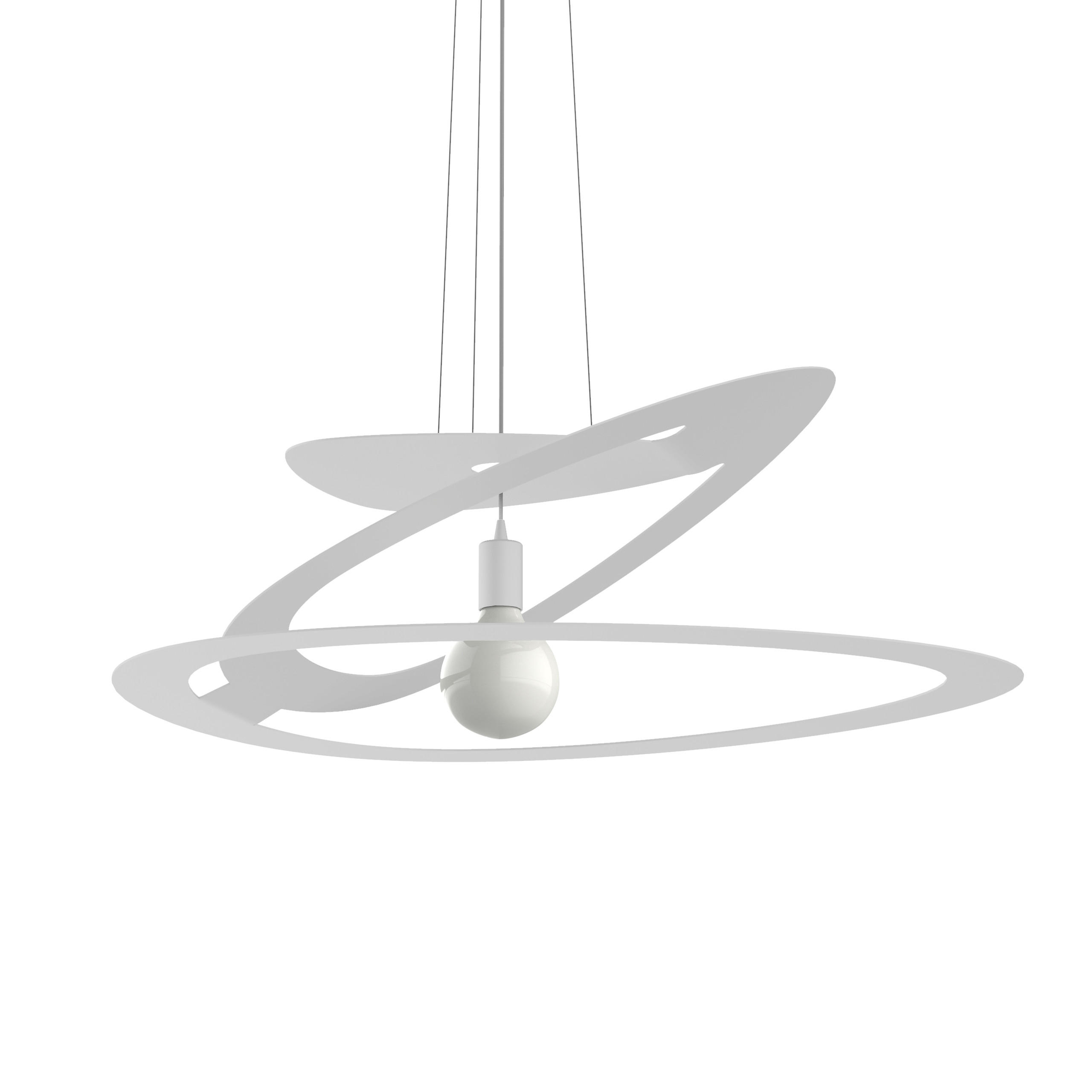 Lumicom Hängeleuchte Weiß 80x28x68 cm