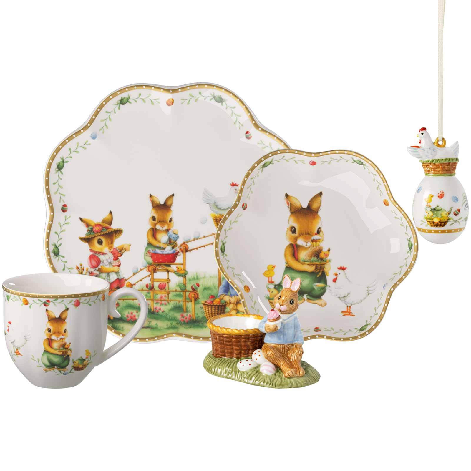 JAHRES-SET Easter Edition bunt 5er Set - Multicolor, Keramik (1/1/1cm) - Villeroy & Boch