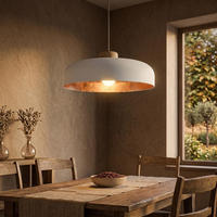 HÄNGELEUCHTE Bois - Kupferfarben, Metall (40/40/10cm) - Lumicom