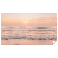 TAPETE - Sonne - Strand - Rosa - 500x280 cm - Hellrosa, Papier (500/280cm) - OnlyWow