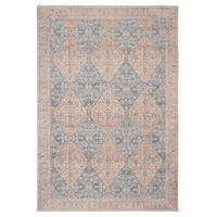 VINTAGE-TEPPICH Ishani Genevieve Beige - Beige, Textil (191/279cm) - Kukoon Rugs