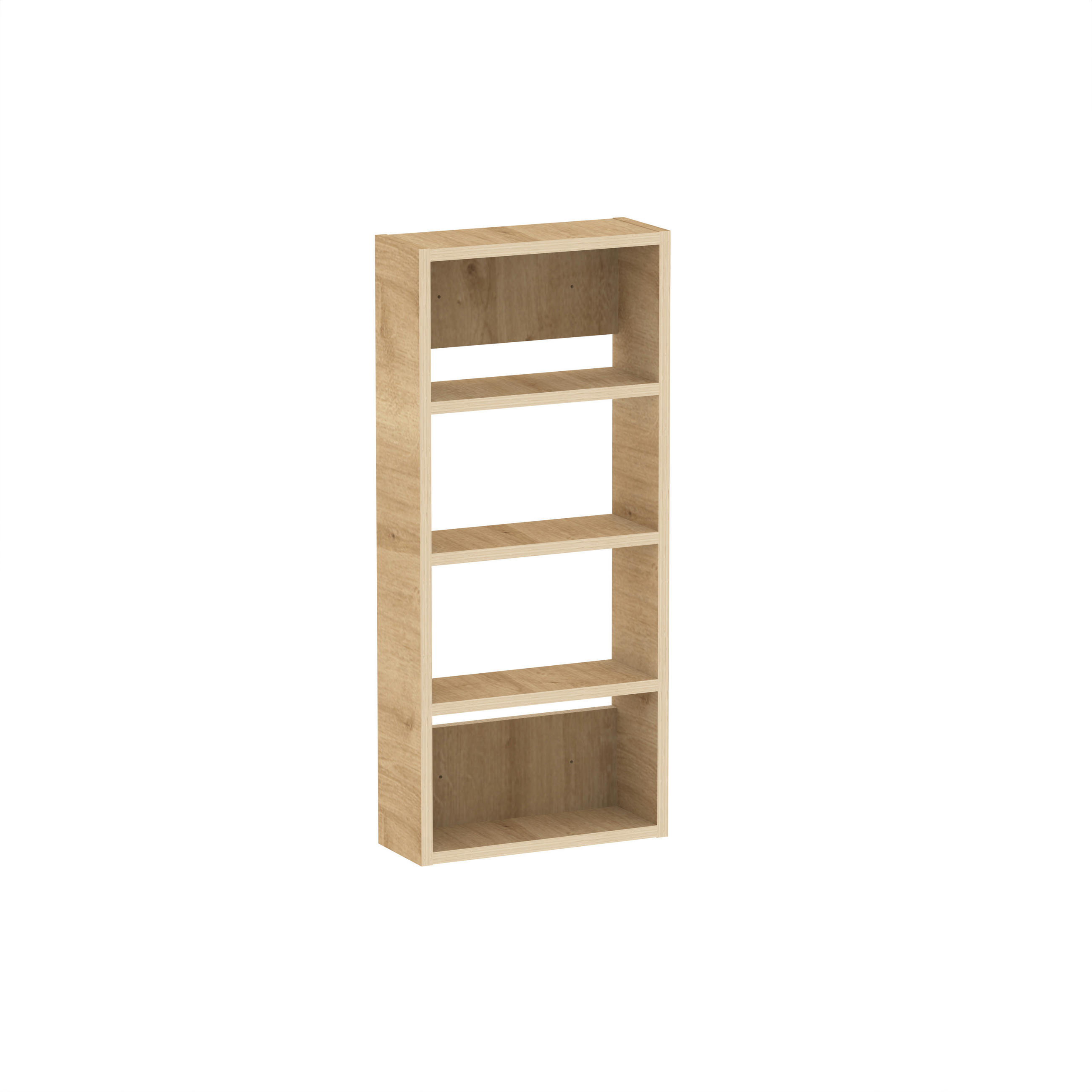Decortie Wandregal Eiche 40x90x15 cm