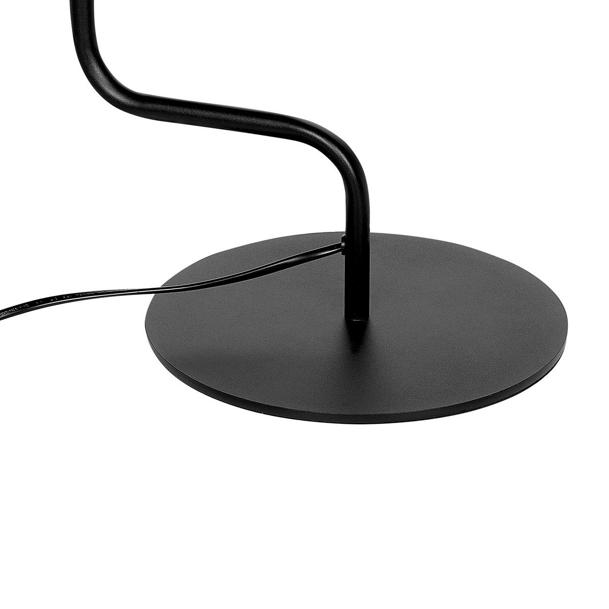 STEHLAMPE Rimava 23/23/154 cm - Schwarz, Metall (23/23/154cm) - Beliani