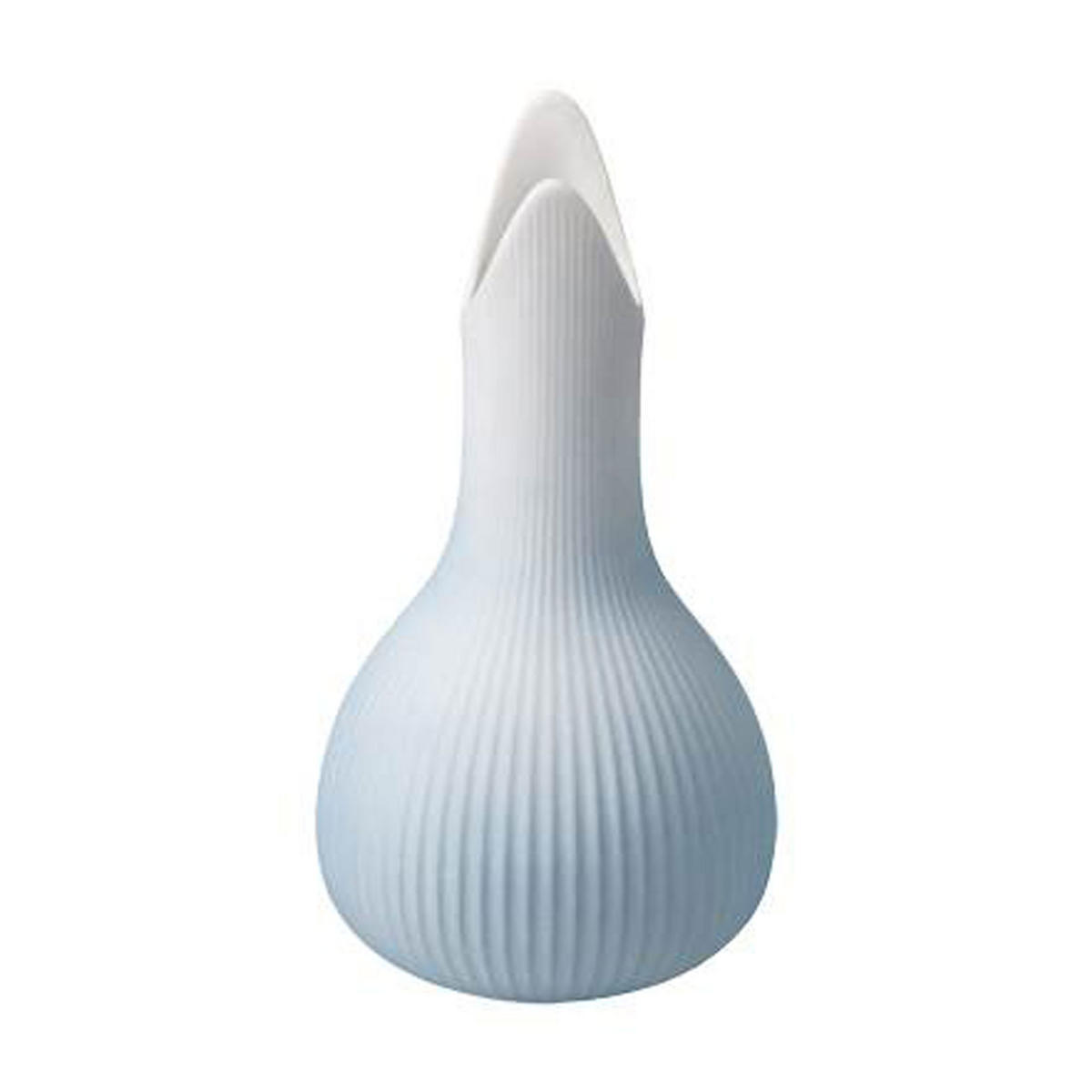 VASE Studio 8 Raindrop Ice blau 15 cm - Blau, Keramik (15cm) - Goebel