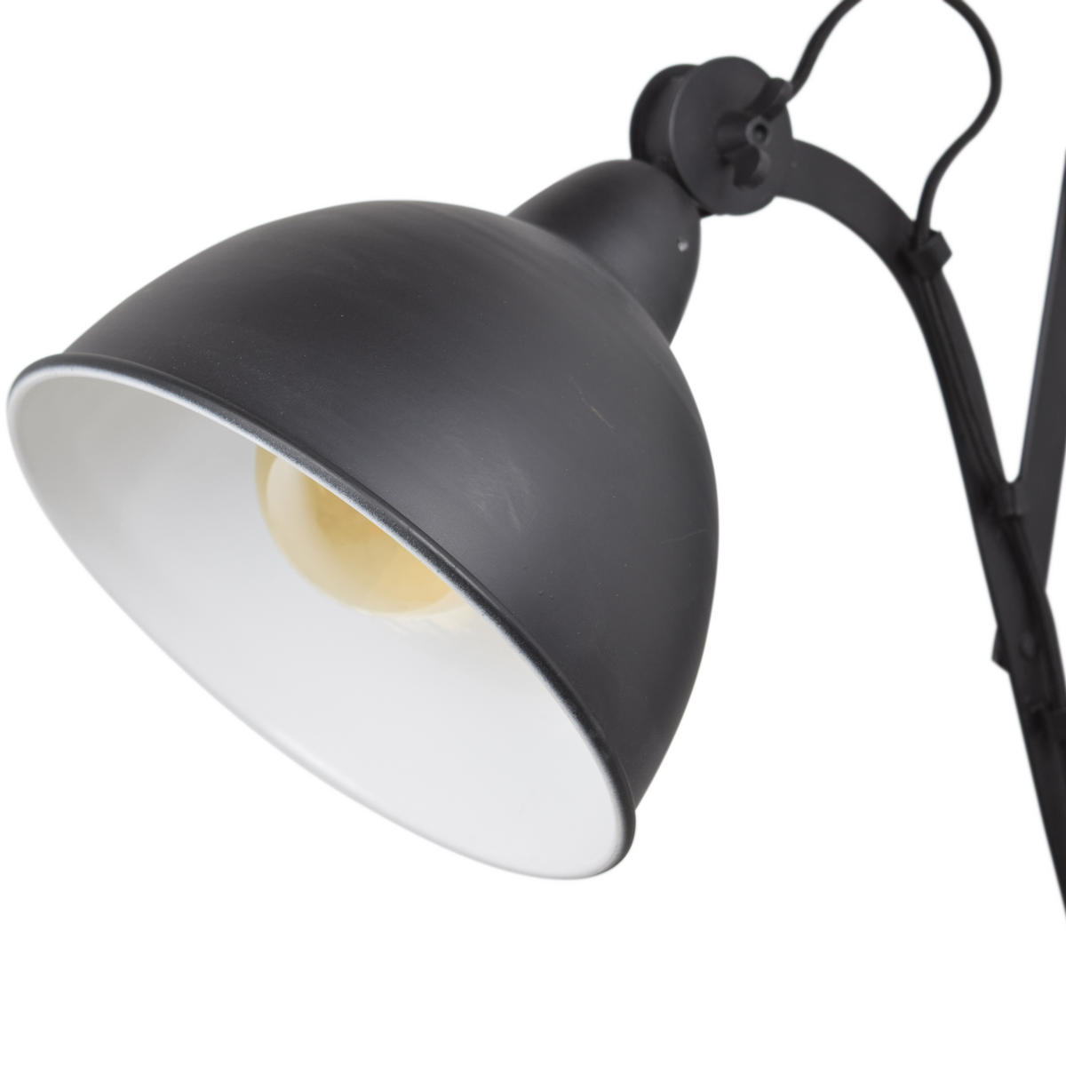 WANDLAMPE Harmonica - Schwarz, Metall (70/40/20cm) - Urban Interiors