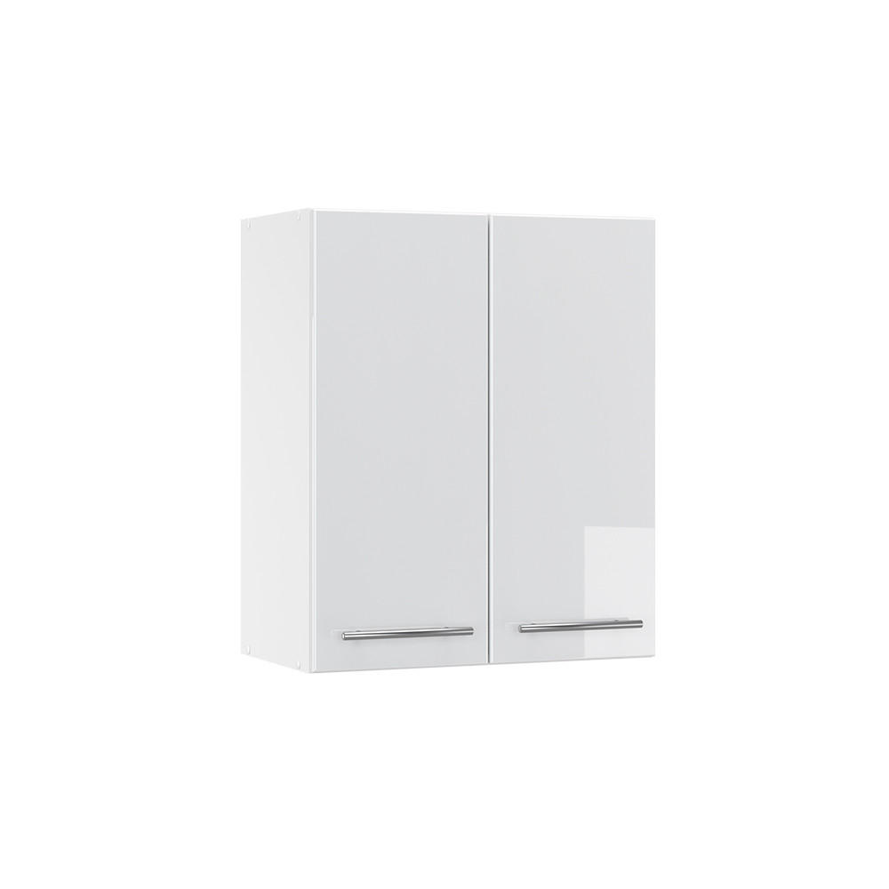 VÄGGSKÅP Fame-Line Vit högblank 60 cm Vit högglans, Vit 72/60/34.1 cm