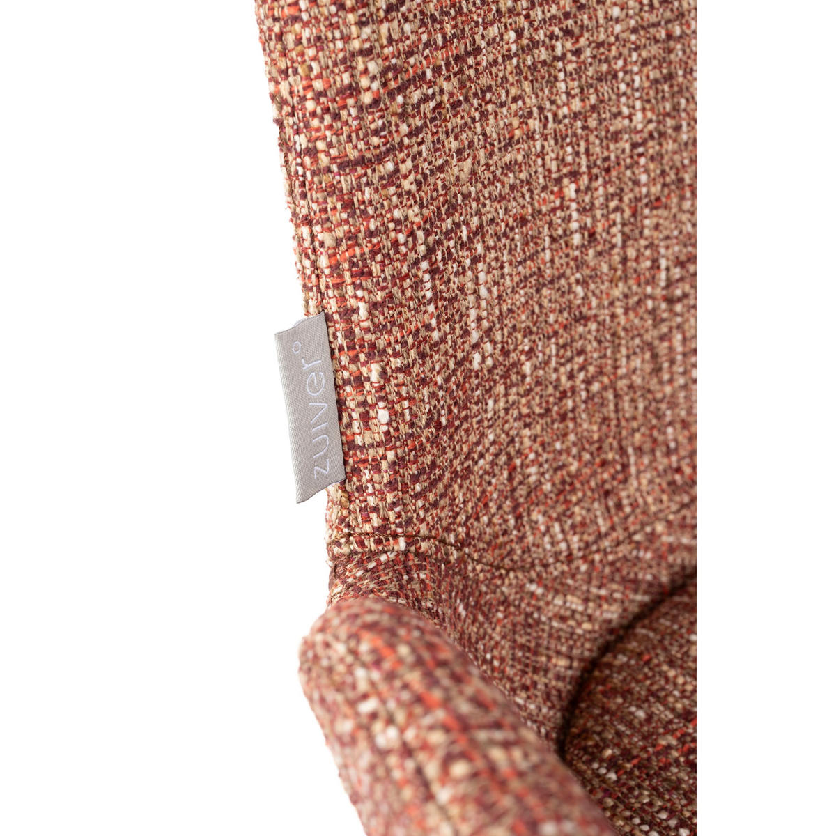 ESSZIMMERSTUHL Brit Rot - 2 er Set - Rot, Textil (59/79/62cm) - Zuiver