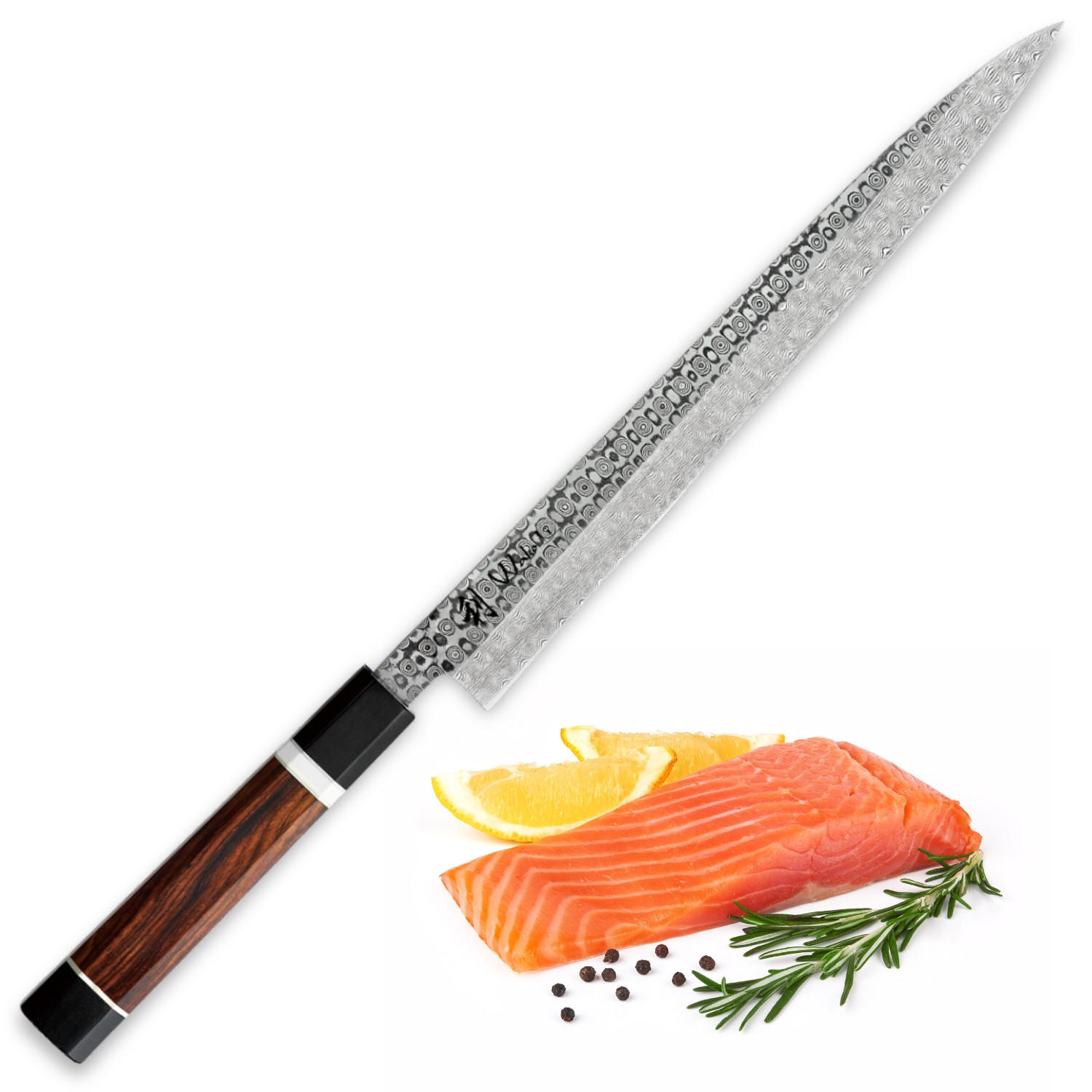 Wakoli Sashimimesser Braun 43 cm