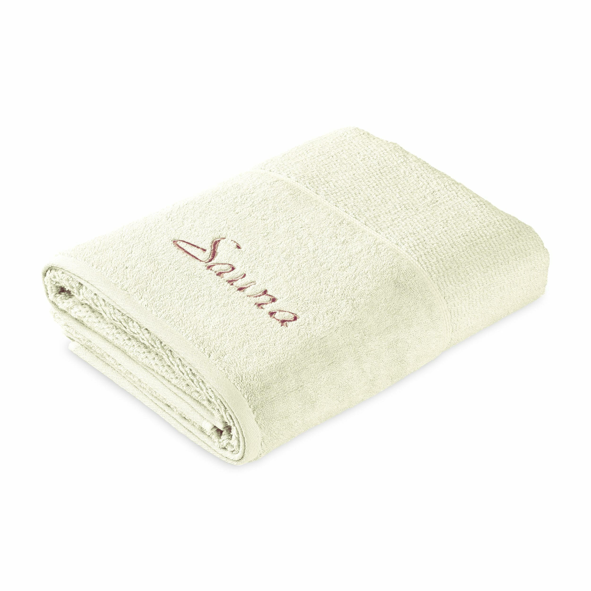 SAUNATUCH PEARL - Beige, Textil (80/200cm) - Möve for Frottana