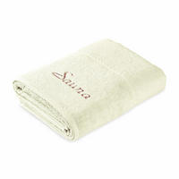 SAUNATUCH PEARL - Beige, Textil (80/200cm) - Möve for Frottana