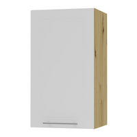 KÜCHENHÄNGESCHRANK Kvantum W2/40 Weiß Matt / Eiche Artisan Matt 40 / 32,5 / 72cm - Eiche Artisan/Weiß, Holz/Holzwerkstoff (40/72/32.5cm) - Feldmann-Wohnen