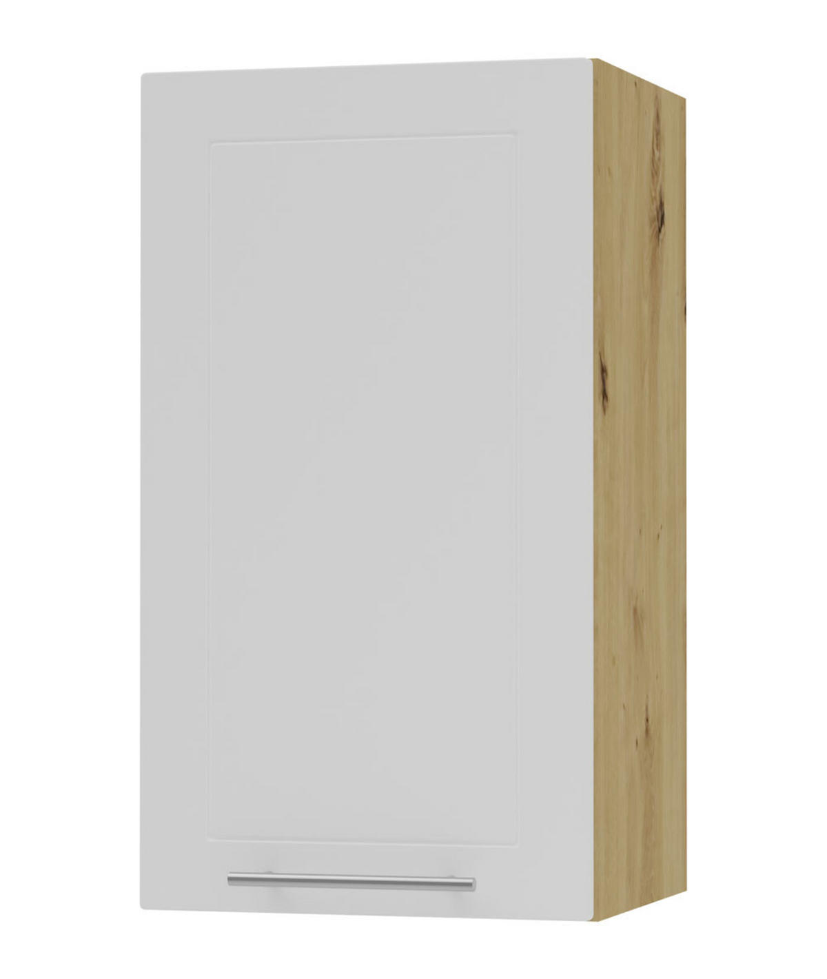 KÜCHENHÄNGESCHRANK Kvantum W2/40 Weiß Matt / Eiche Artisan Matt 40 / 32,5 / 72cm - Eiche Artisan/Weiß, Holz/Holzwerkstoff (40/72/32.5cm) - Feldmann-Wohnen