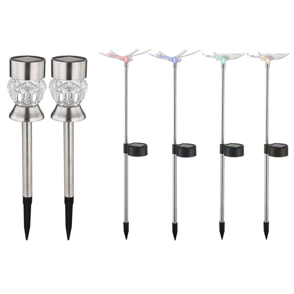 LED AUSSENLEUCHTE Edelstahl Silber - Silberfarben, Metall (7/7/35cm) - Globo Lighting