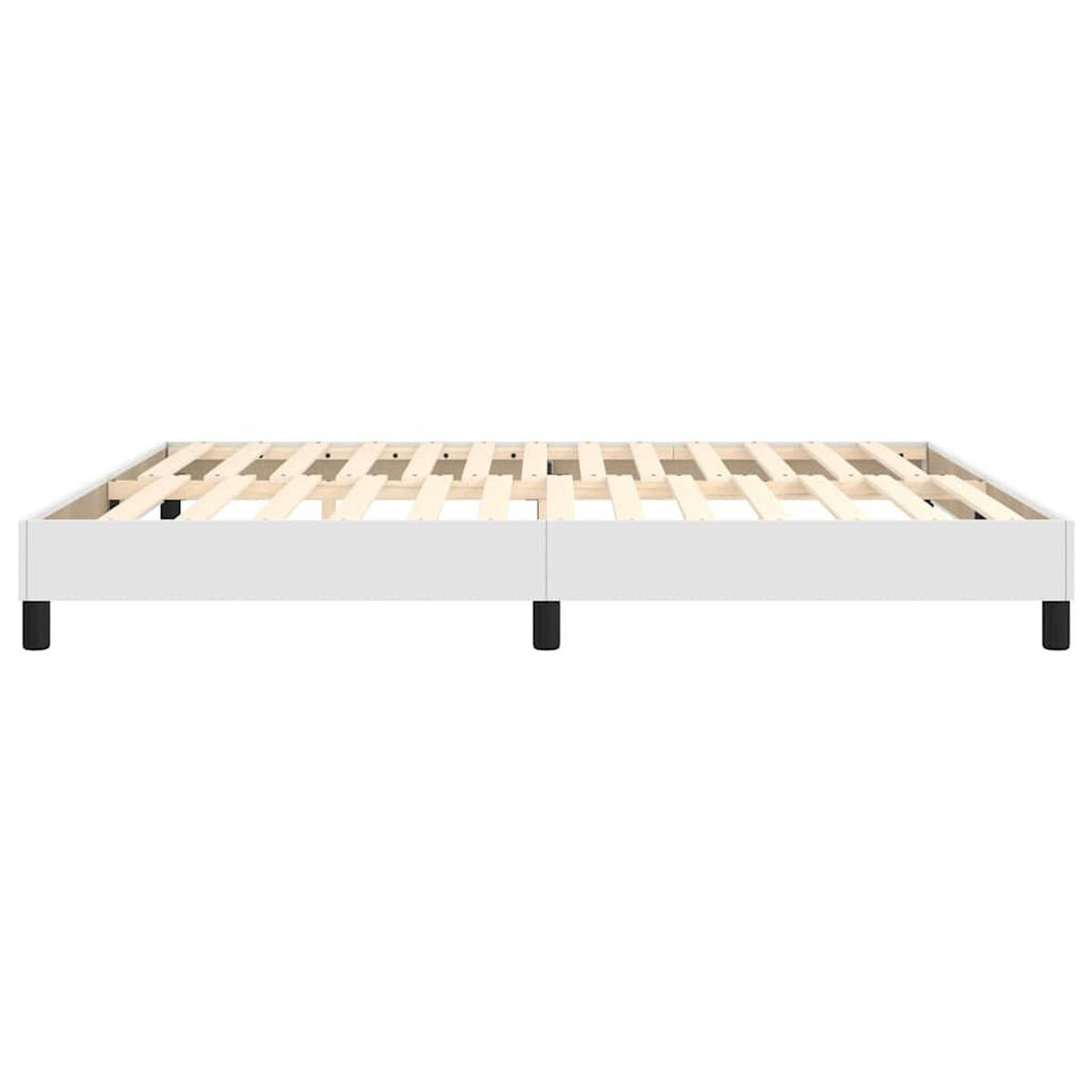 POLSTERBETT Quintero 160/203 cm - Weiß, Holzwerkstoff (160/200cm) - Nettlife