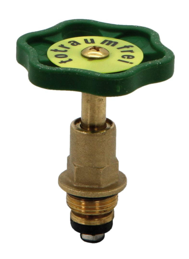 FETTKAMMER-OT,DURCHG./SCHRAEG. STEIG.SP.,DN10,3/8",MESSING,EPDM - Schwarz, Metall (10/18/30cm) - Schlösser Armaturen