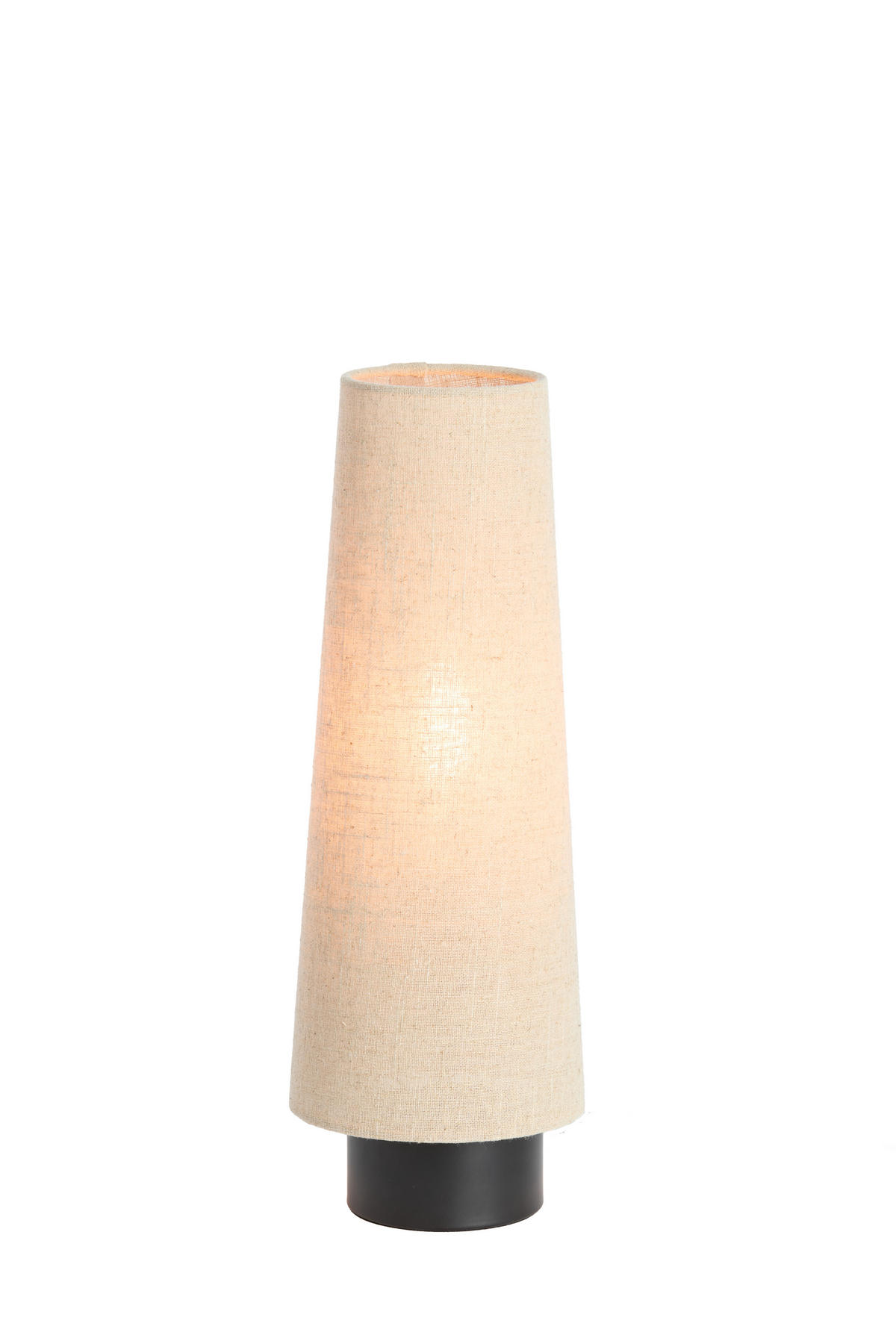 TISCHLAMPE Howie Braun Ø15/42 cm - Sandfarben, Metall (15/15/42cm) - Light & Living