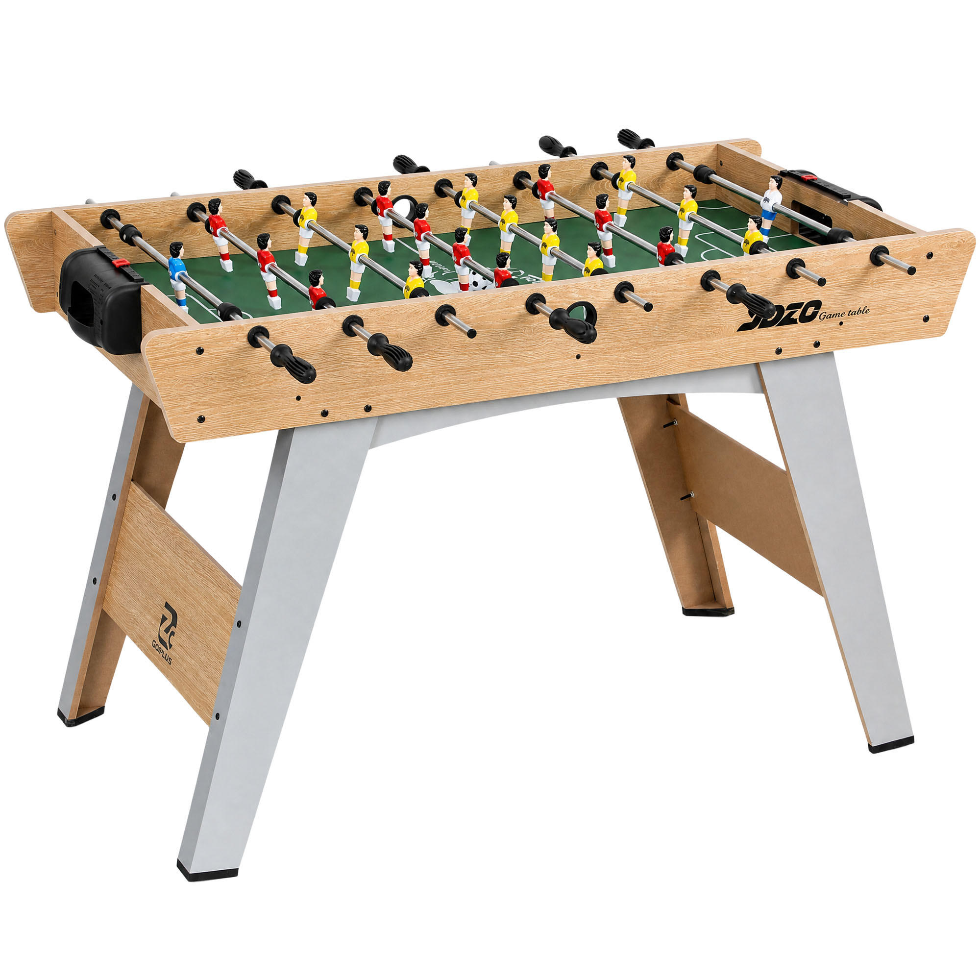 TISCHKICKER MDF Kunststoff Naturholz - Naturfarben, Holzwerkstoff (87/77/121cm) - SPORTNOW