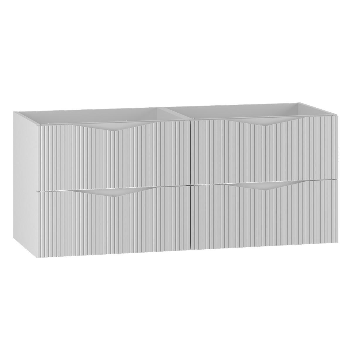 WASCHTISCHUNTERSCHRANK 120cm Tao Weiß - Weiß, Holzwerkstoff (120/50/46.5cm) - Petits-meubles