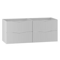 WASCHTISCHUNTERSCHRANK 120cm Tao Weiß - Weiß, Holzwerkstoff (120/50/46.5cm) - Petits-meubles