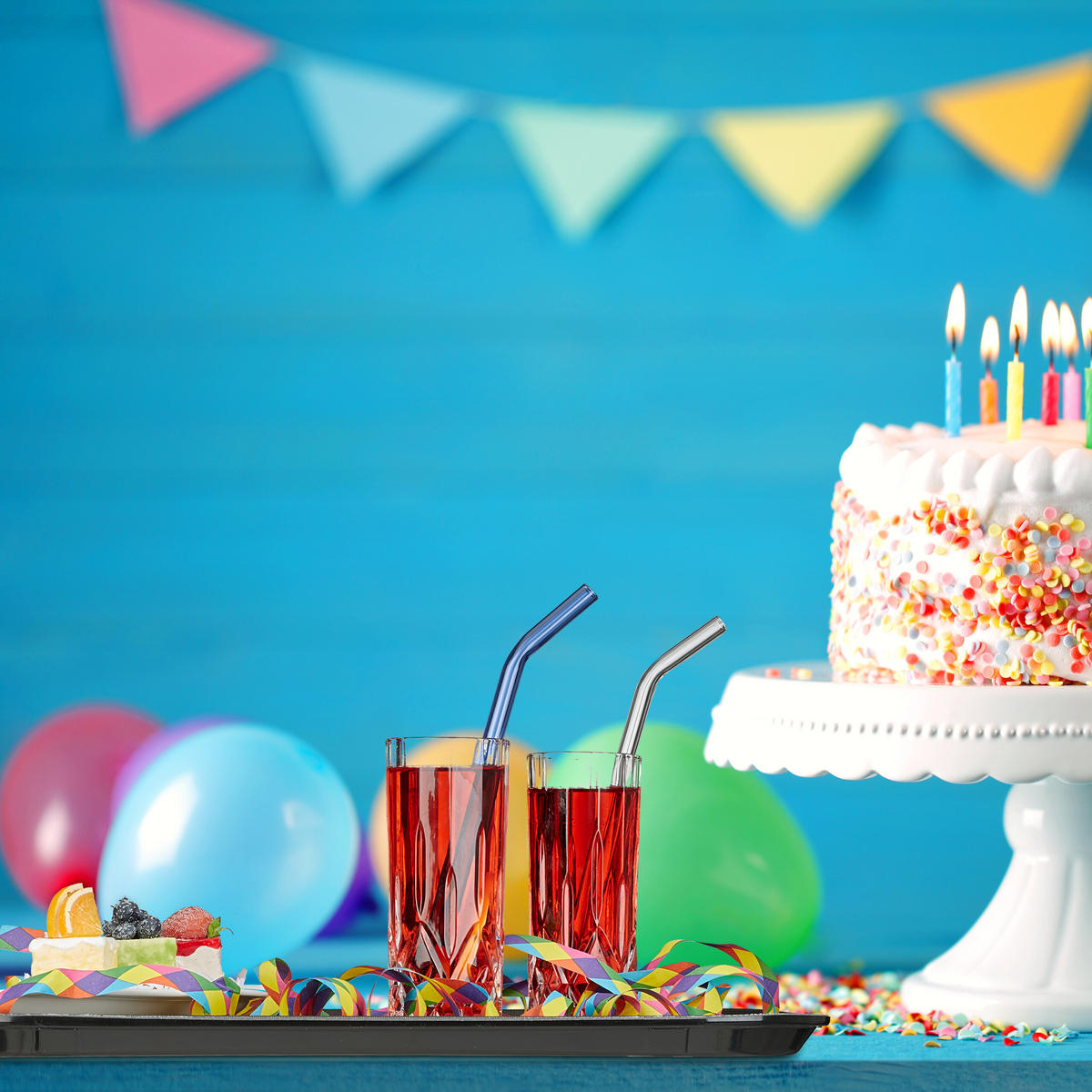 2xSERVIERTABLETT - Schwarz, Kunststoff (46/2/35cm) - Relaxdays