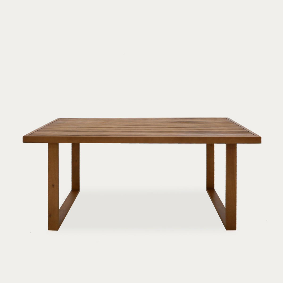 GARTENTISCH Saline Natur 90 x 180 - Braun, Holz (90/74/74cm) - Kenay Home