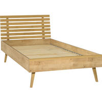 BETT NATURE - Eichefarben, Holzwerkstoff (213/95/95cm) - Vox Möbel