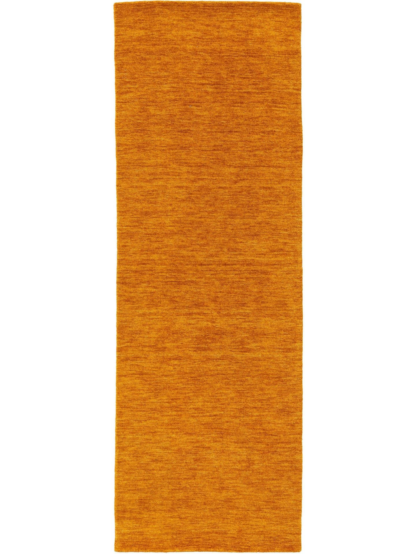 KUNSTLOFT VLNĚNÝ běhoun Jamal Žlutá 80x300 cm
