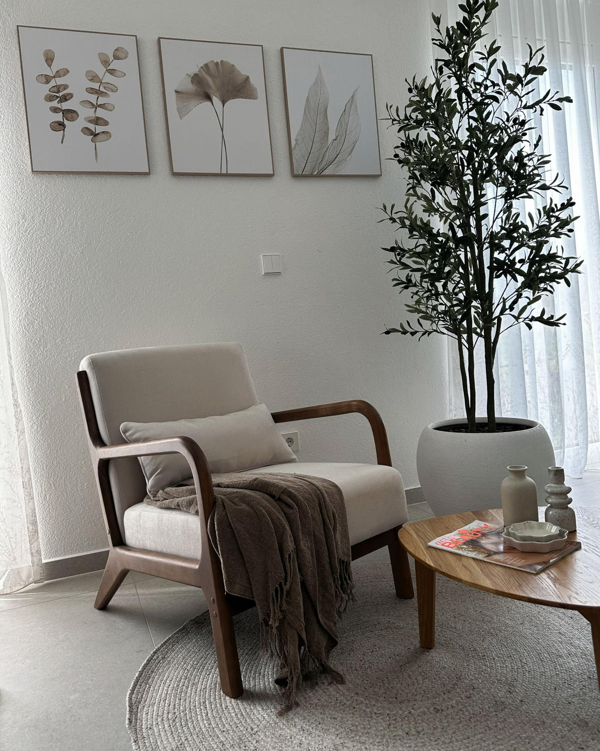 KŘESLO Látka Světlé Béžové Skovde - krémová/světle hnědá, textil (65/78/80cm) - Beliani