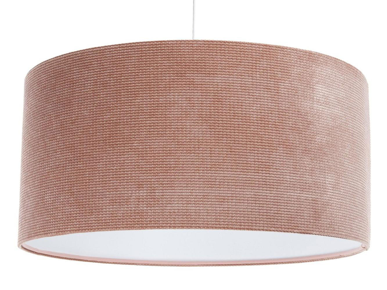 HÄNGELEUCHTE Rosa 40/20 cm - Pink/Weiß, Kunststoff (40/0.4/20cm) - ONZENO
