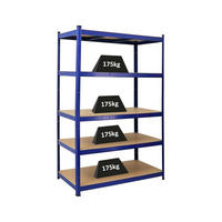 SCHWERLASTREGAL Taurus 180x120x60 cm Fachlast 175 kg Blau - Blau, Metall (120/180/60cm) - PROREGAL