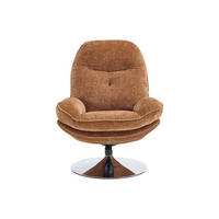 SESSEL mit gerader Rückenlehne - 1 Person - Stoff - Senffarben - - Dunkelgelb, Textil (78/99/90cm) - Vente-Unique