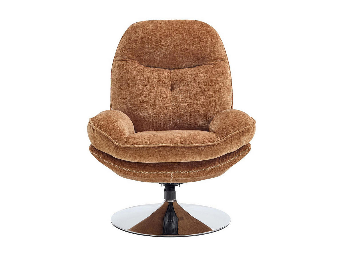 DREHSESSEL - Stoff - Senfgelb - ILMACA - Gelb, Textil (90/99/78cm) - Vente-Unique