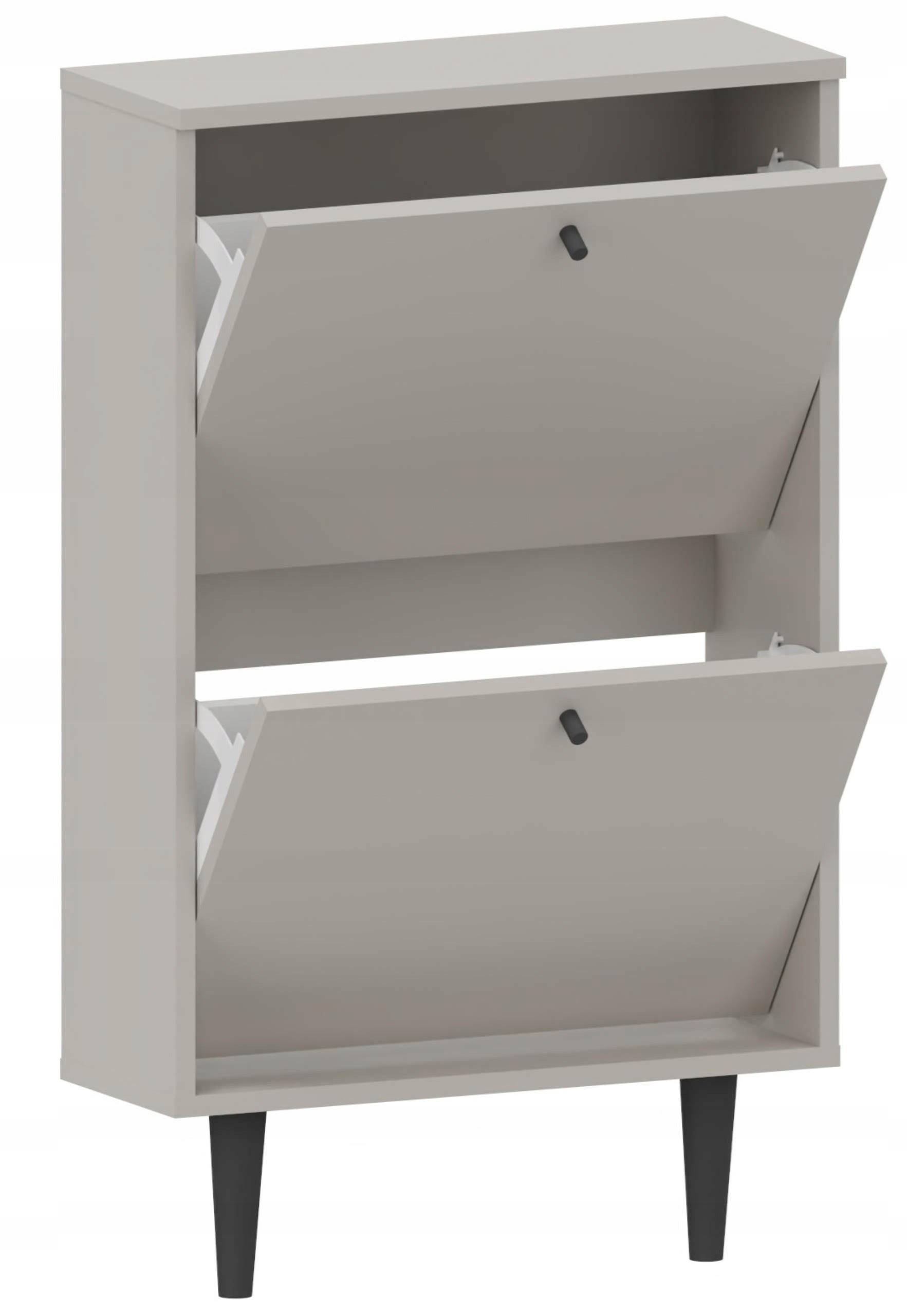 SCHUHSCHRANK Dotti 520 Kaschmir 55/21/92 cm Wandmontage - Kaschmir, Holzwerkstoff (55/92/21cm) - Matkam Möbel