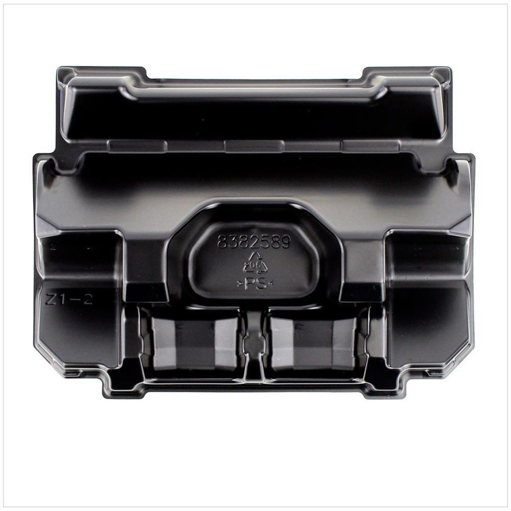 MAKITA passende Einlage für 4x BL1830B BL1840B BL1850B BL1860B Akku und DC18RD Doppelladegerät ( 838258-9 ) - Multicolor, Kunststoff (29/7/38cm) - Makita