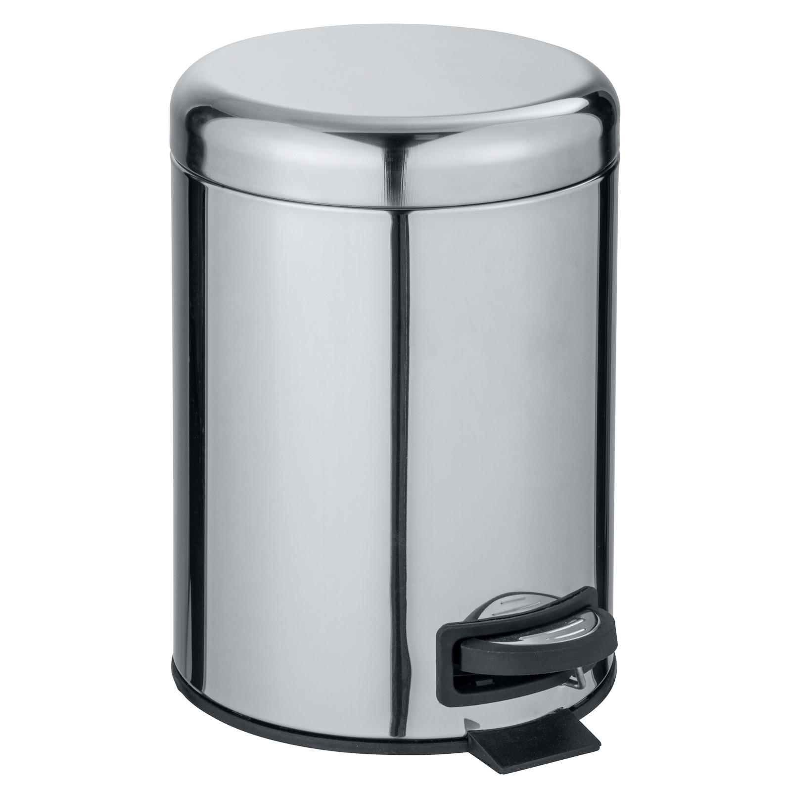 Wenko Kosmetikeimer Silber 21x24x28 cm