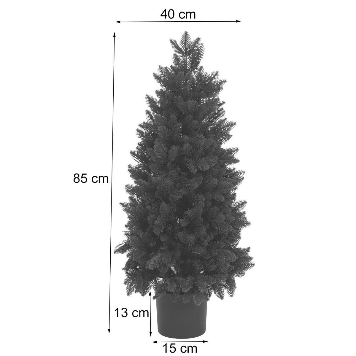 WEIHNACHTSBAUM Grün - Grün, Kunststoff (85cm) - MCW
