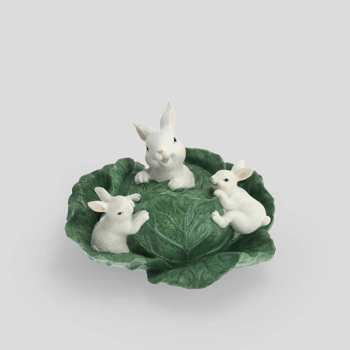 DEKOFIGUR Kapisso - Grün, Kunststoff (25/15/25.5cm) - home&you