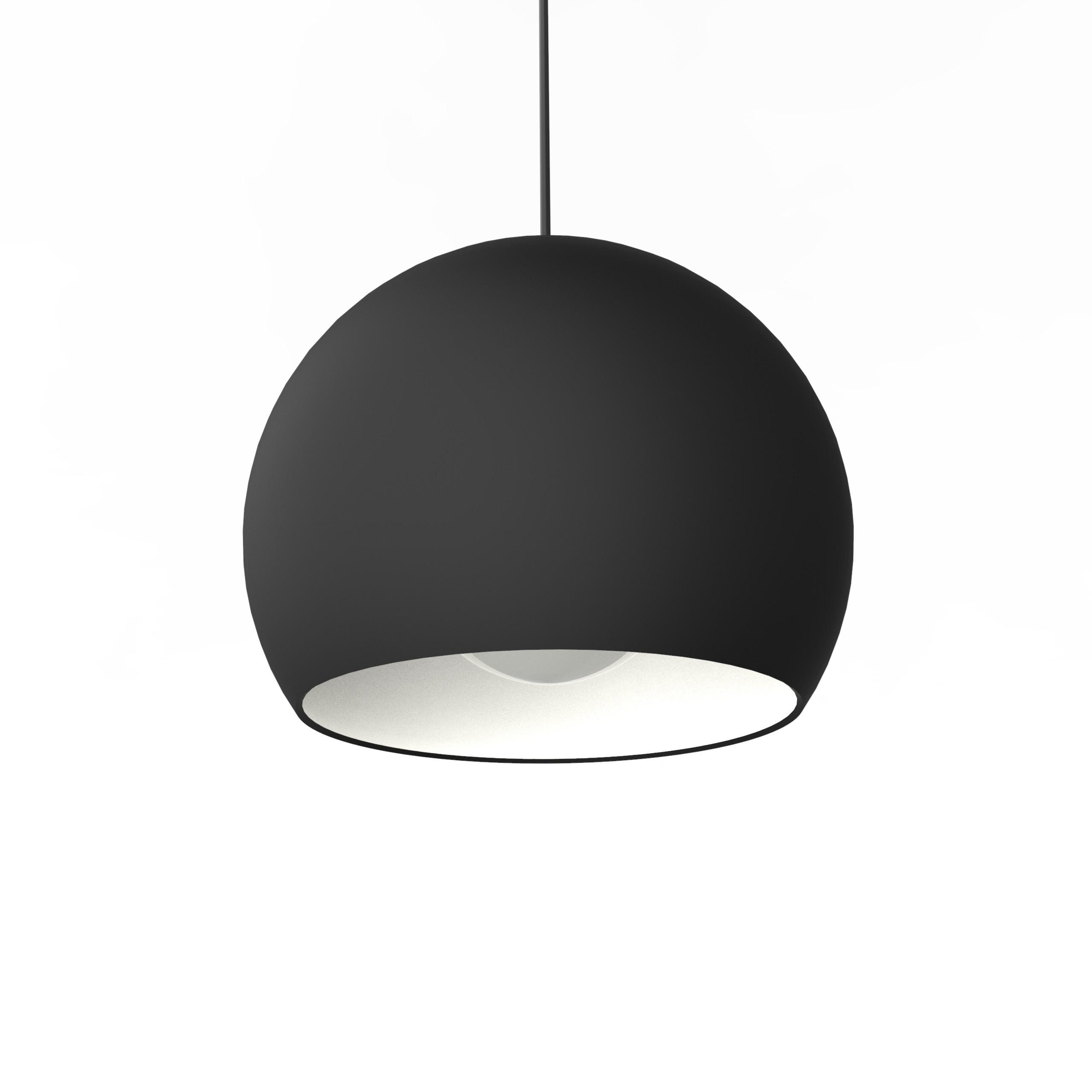 HÄNGELEUCHTE - Schwarz, Metall (25/25/20cm) - Lumicom