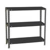 SCHRAUBREGAL PANDA MINI | HxBxT 90x100x40cm | Fachlast 100kg | Anthrazit - Anthrazit, Metall (100/90/40cm) - PROREGAL