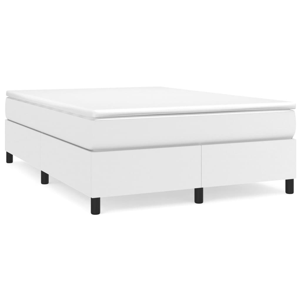POLSTERBETT Rabjohns 140/203 cm - Weiß, Holzwerkstoff (140/200cm) - Nettlife