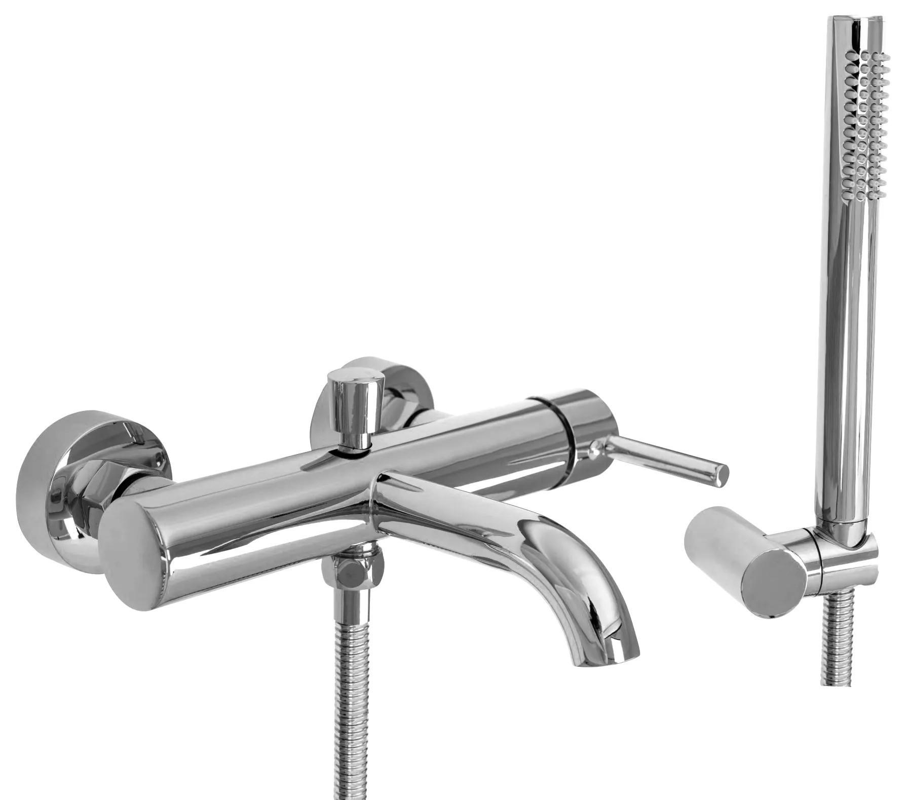 WANNENARMATUR Rea Lungo Chrome - Chromfarben, Metall (25/4.5/19cm) - REA
