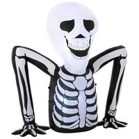 HALLOWEEN-DEKORATION Schwarz 153.0/53.0/142.0cm - Schwarz, Textil (53/142/153cm)