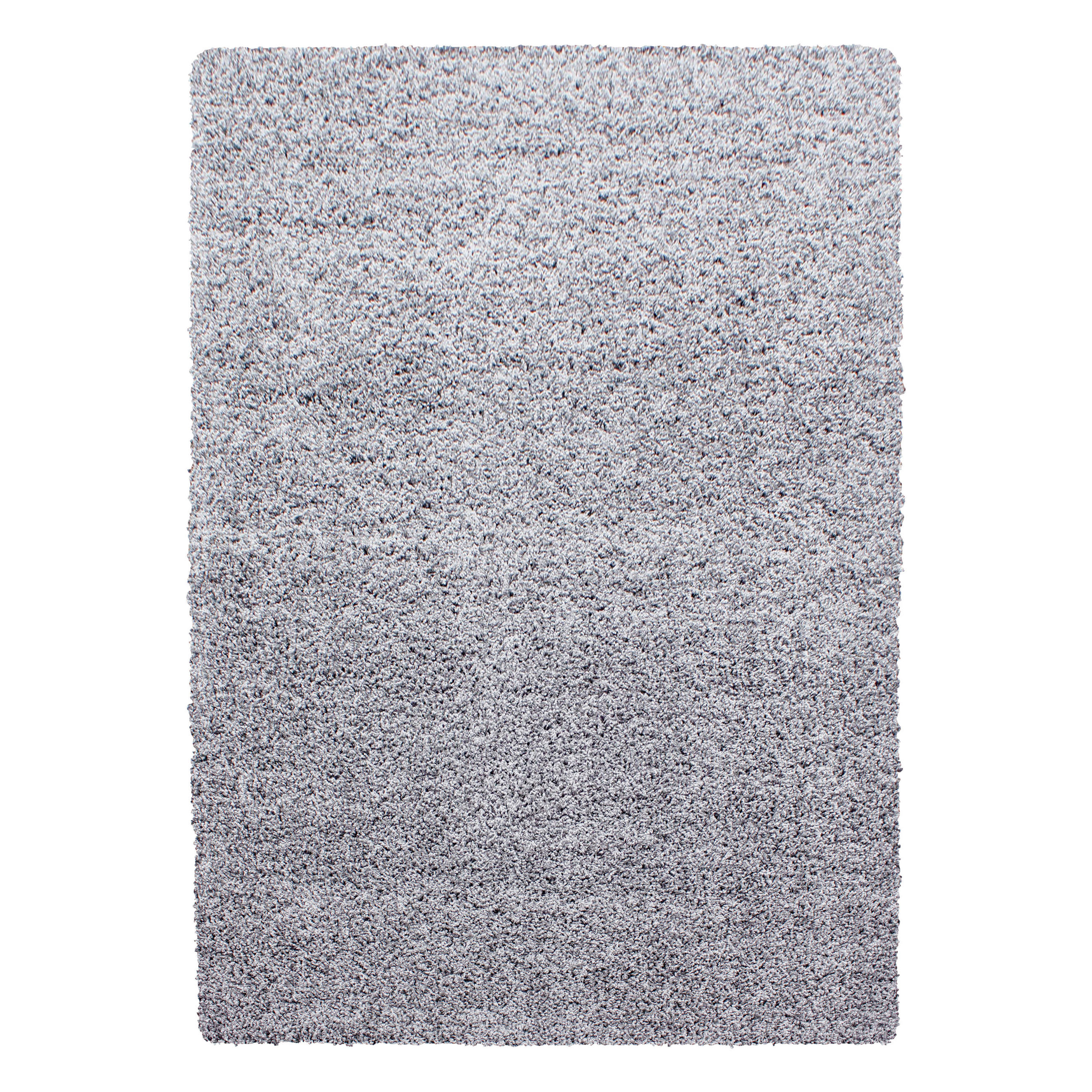 TEPPICH Hochflor Unifarben Polypropylen Wohnzimmer Shaggy Hellgrau Rechteckig 200x290 - Hellgrau, Textil (200/290cm) - KADIMA DESIGN