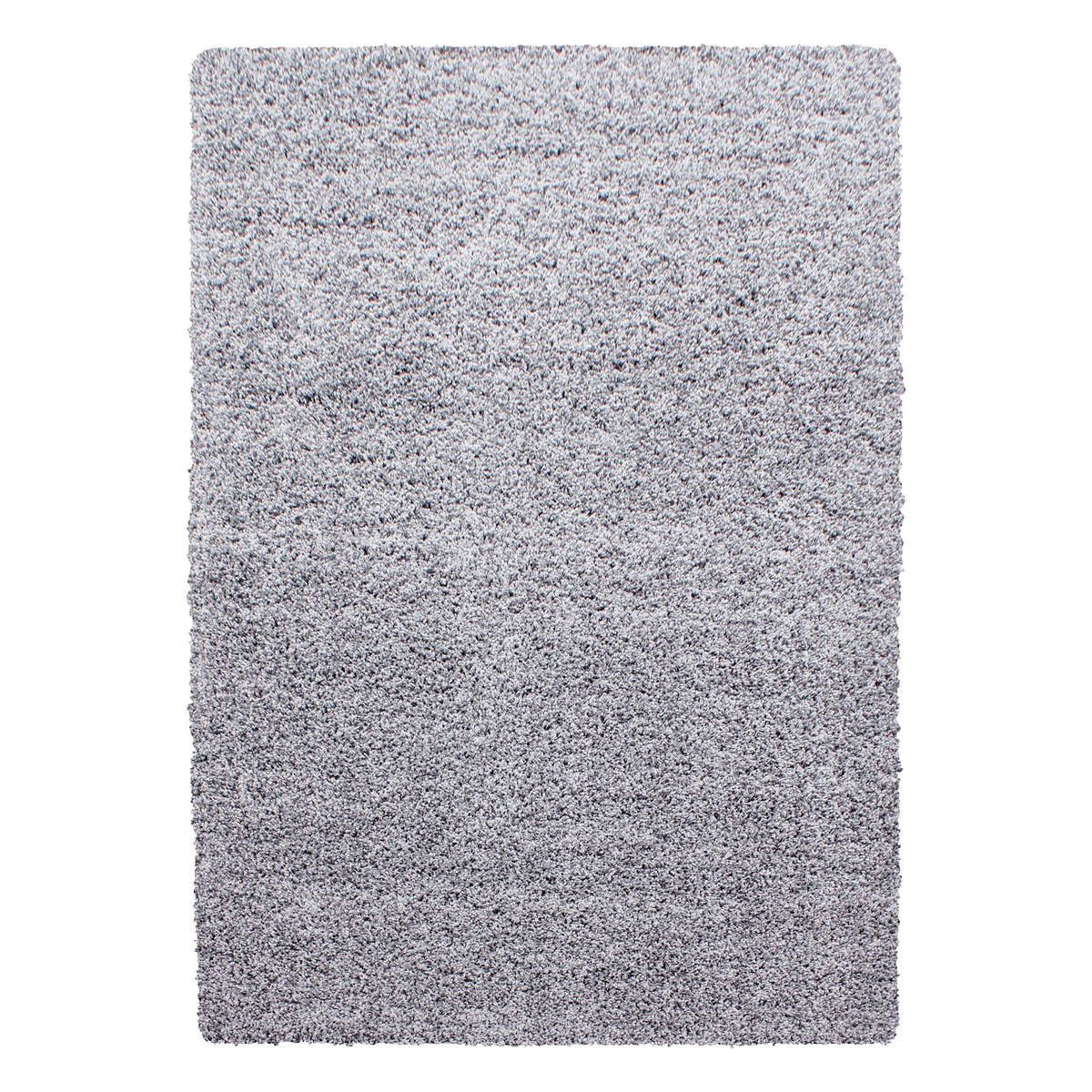 TEPPICH Hochflor Unifarben Polypropylen Wohnzimmer Shaggy Hellgrau Rechteckig 200x290 - Hellgrau, Textil (200/290cm) - KADIMA DESIGN