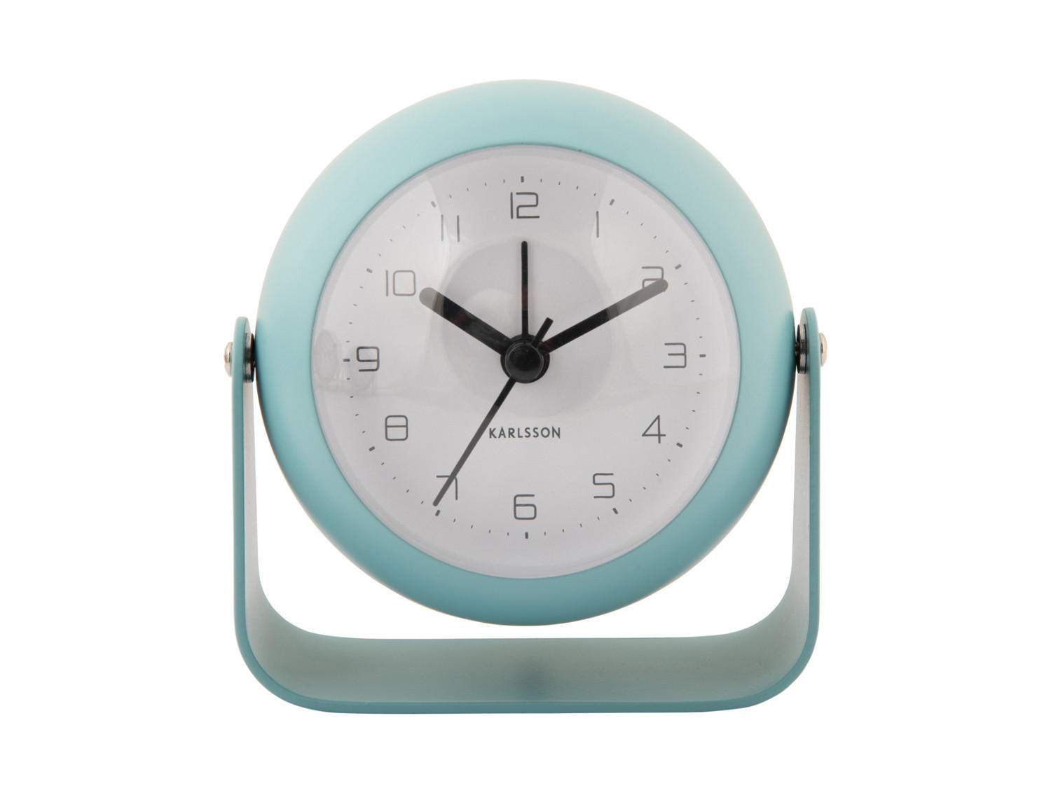 WECKER Bunky 9/9/13 cm - Blau, Metall (9/13/9cm) - Karlsson